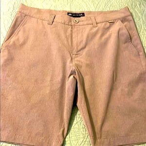 Travis Mathew gray  Flat Front Shorts